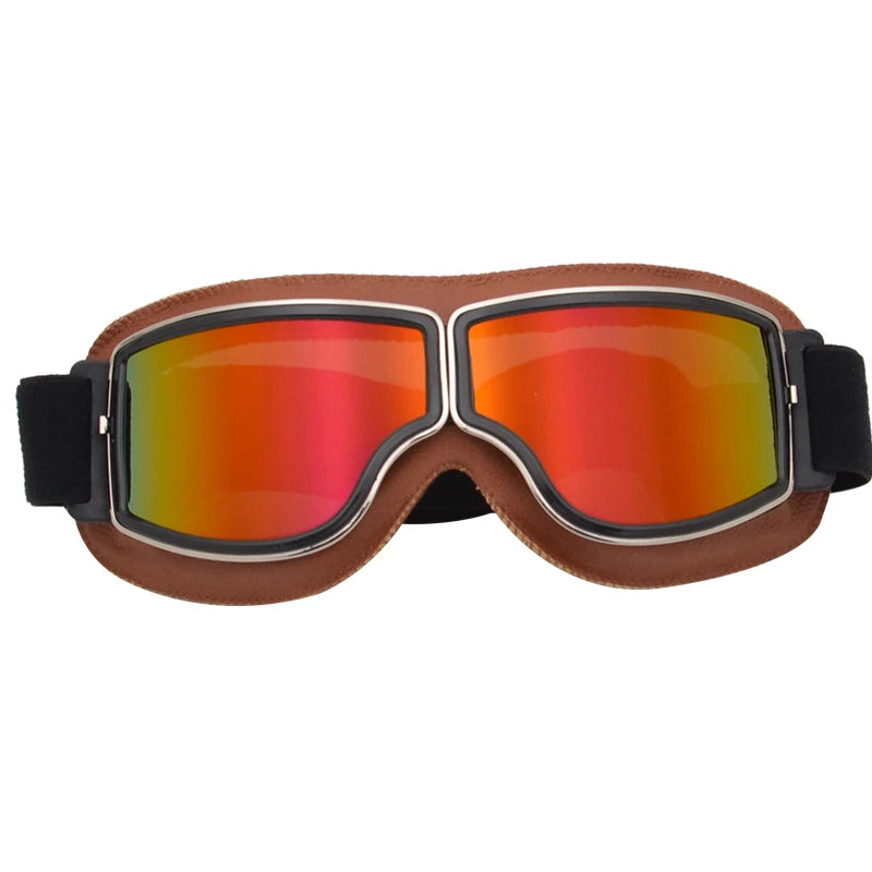 Clear Motorcycle Helmets Glasses Customize Glasses Eyewear UV Riding Goggles Motorcycle