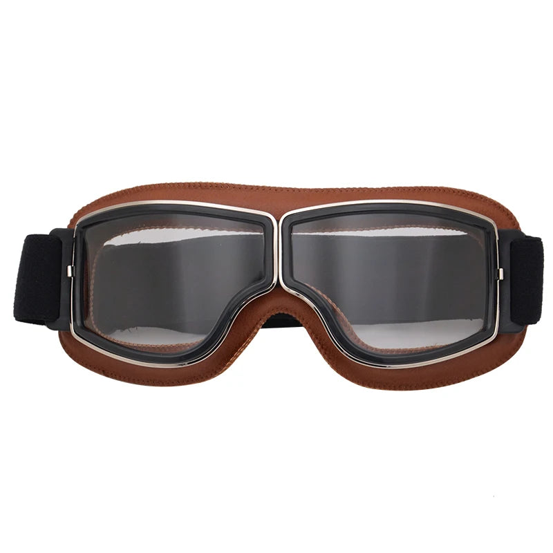 Clear Motorcycle Helmets Glasses Customize Glasses Eyewear UV Riding Goggles Motorcycle