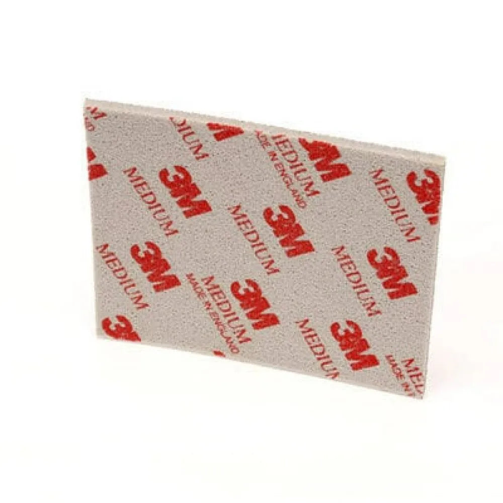 115mm X 140mm X100 Pcs for 02606 Microfine Softback Waterproof Rubber Single Sided Pressure Sensitive Sanding Sponge