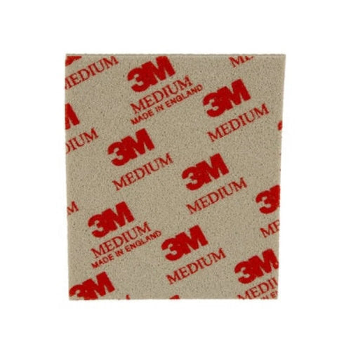 115mm X 140mm X100 Pcs for 02606 Microfine Softback Waterproof Rubber Single Sided Pressure Sensitive Sanding Sponge