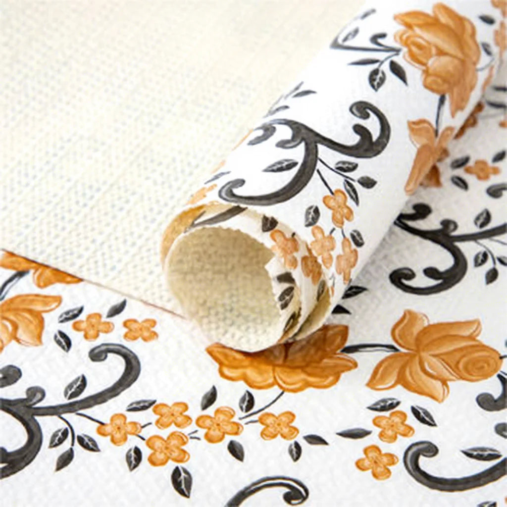 Custom Eco Friendly Anti Slip Waterproof Mat Shelf Liner Pad Cabinet Drawer Liner Kitchen Cabinets Pvc Mat Roll