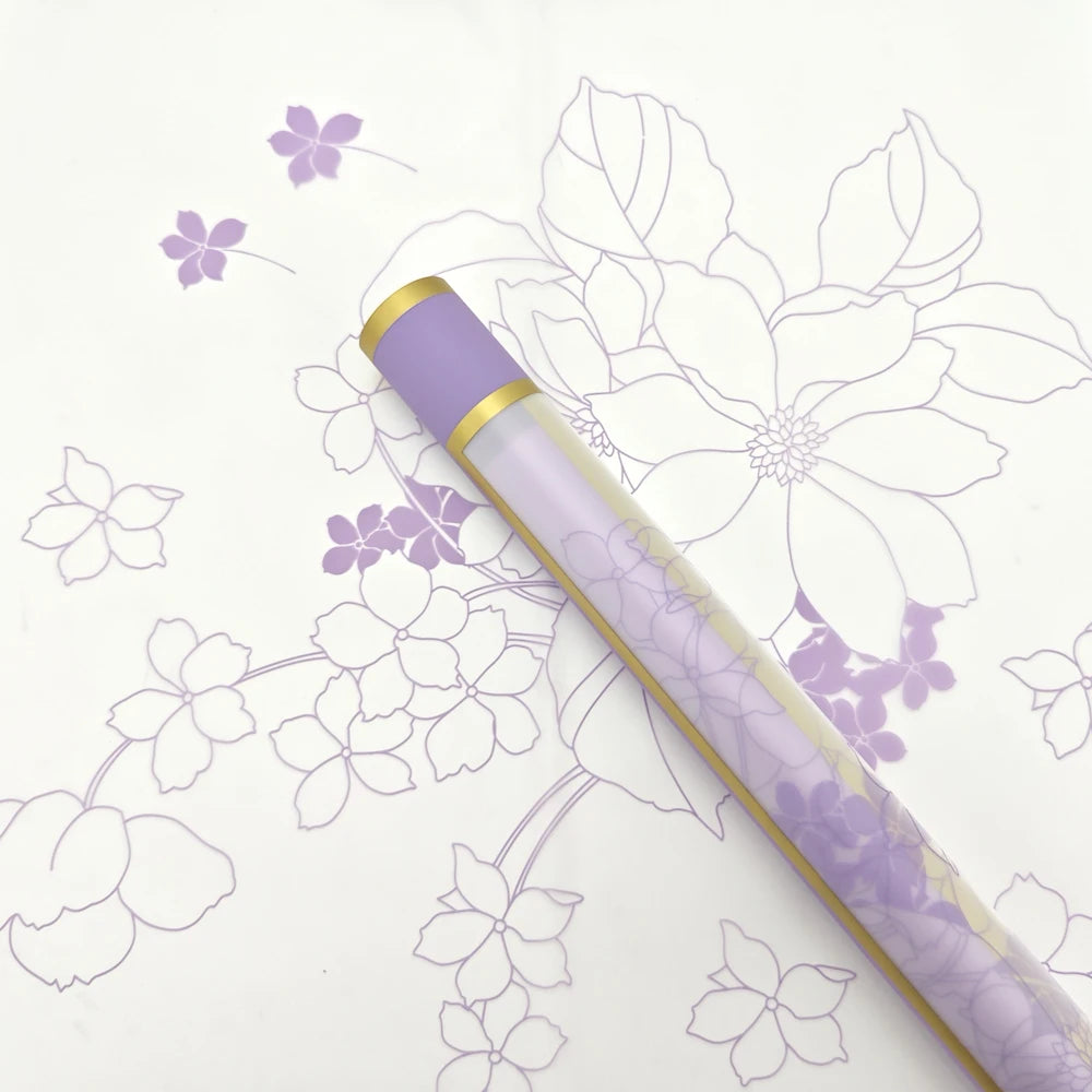 Rose Patterned Flower Paper Waterproof Gift Flower Packaging Flower Custom Rose Wrapping Paper2