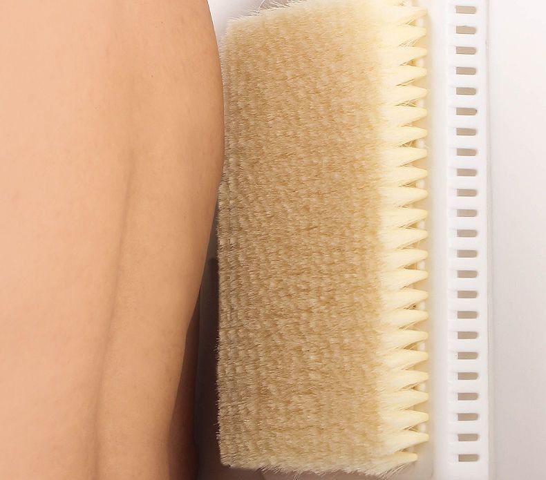 Rubbing Artifact Oversized Back Brush Lazy Back Rubbing Bath Brush Back Massage Don't Ask for People Bathroom Wall Suction Cup Wipe