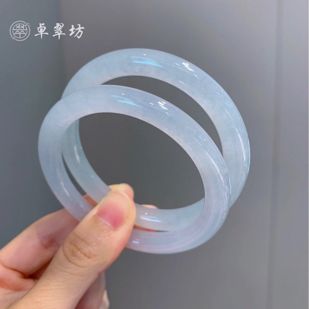 Imitation Chalcedony Bracelet Round Thick Jingle Bracelet New Chinese Style Cheongsam Accessories Guifei Bracelet Guofeng Bracelet Accessories Bracelet