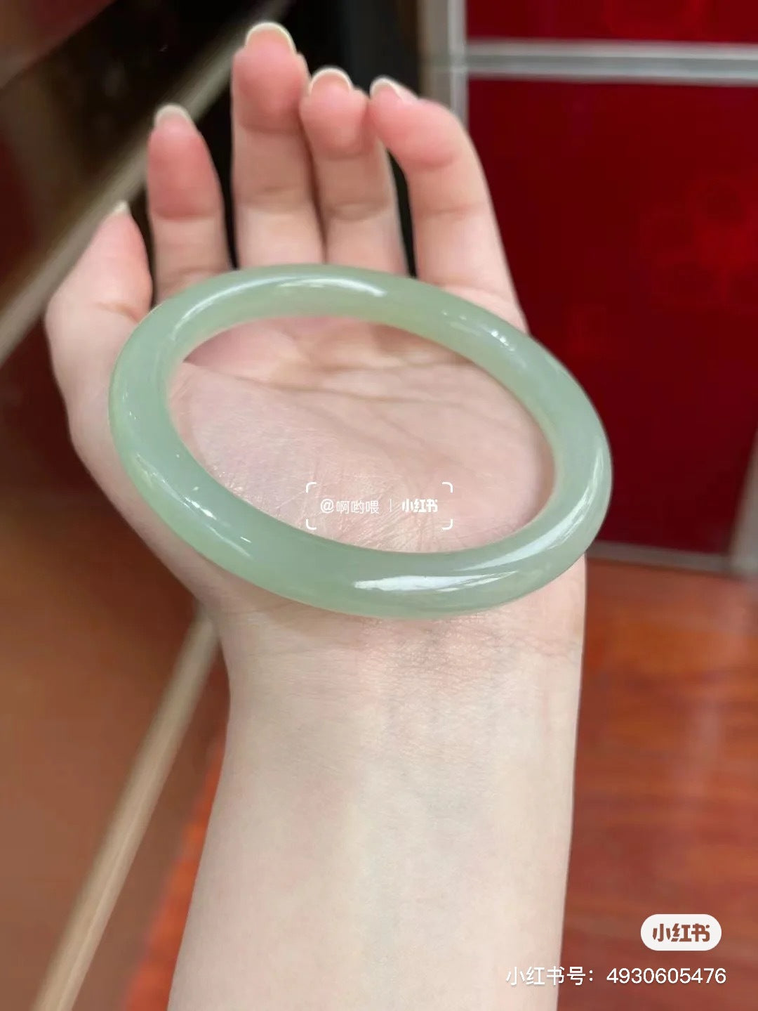 Imitation Chalcedony Bracelet Round Thick Jingle Bracelet New Chinese Style Cheongsam Accessories Guifei Bracelet Guofeng Bracelet Accessories Bracelet