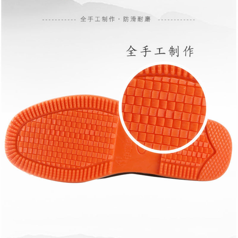 Old Beijing Cloth Shoes Casual Cloth Shoes Driving Exercise Running Comfortable Breathable Soft Sole Wear-resistant Non-slip Black Cloth Shoes