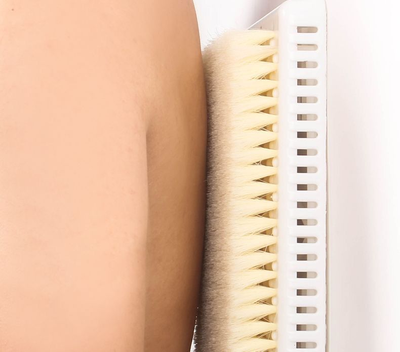 Rubbing Artifact Oversized Back Brush Lazy Back Rubbing Bath Brush Back Massage Don't Ask for People Bathroom Wall Suction Cup Wipe