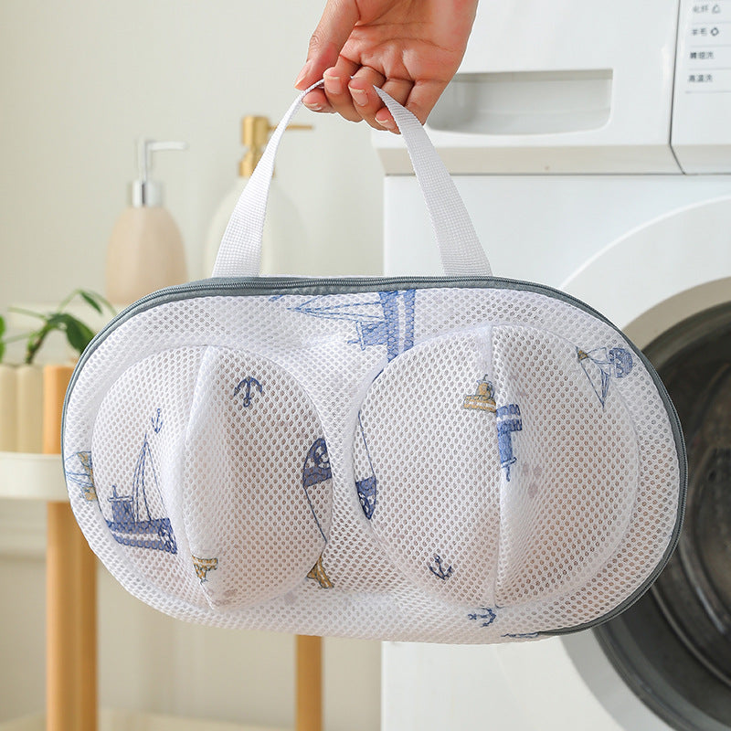 Three-dimensional portable underwear laundry bag special anti-deformation washing machine home machine washing bra washing bag bra net pocket