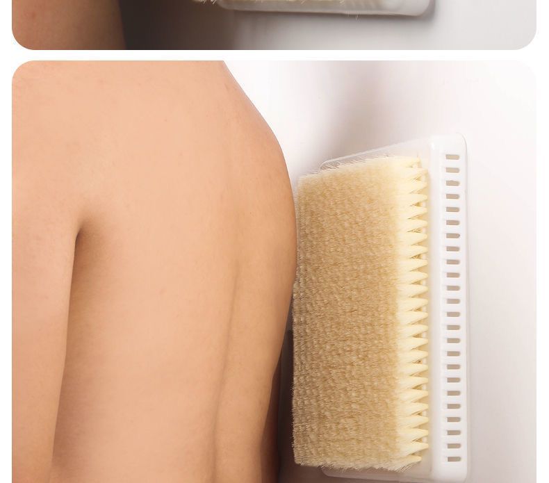Rubbing Artifact Oversized Back Brush Lazy Back Rubbing Bath Brush Back Massage Don't Ask for People Bathroom Wall Suction Cup Wipe