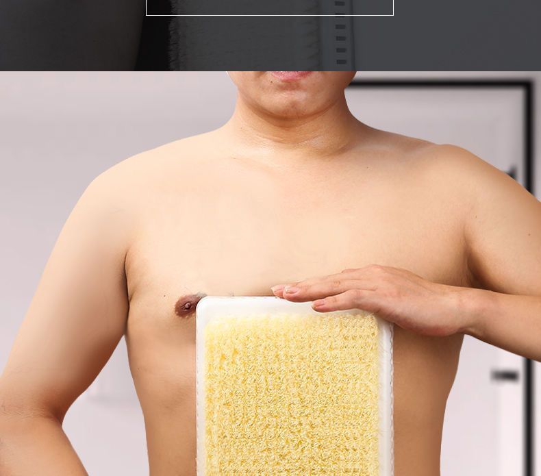 Rubbing Artifact Oversized Back Brush Lazy Back Rubbing Bath Brush Back Massage Don't Ask for People Bathroom Wall Suction Cup Wipe