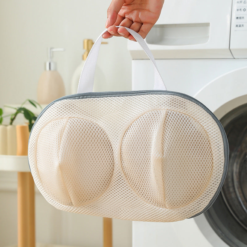 Three-dimensional portable underwear laundry bag special anti-deformation washing machine home machine washing bra washing bag bra net pocket