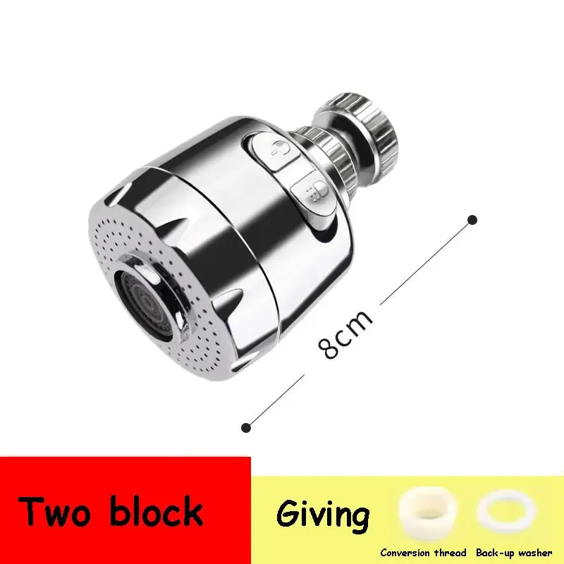Kitchen Gadgets with 360 Degree Rotation, Faucet Extension Tube, Water Saving Tap, Universal Kitchen Accessories, 2 or 3 Modes