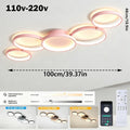 Led Ceiling Light 110V-220V 3 Colors App Bluetooth Dimming Modern Creativity Remote Control Living Room Bedroom Lamp