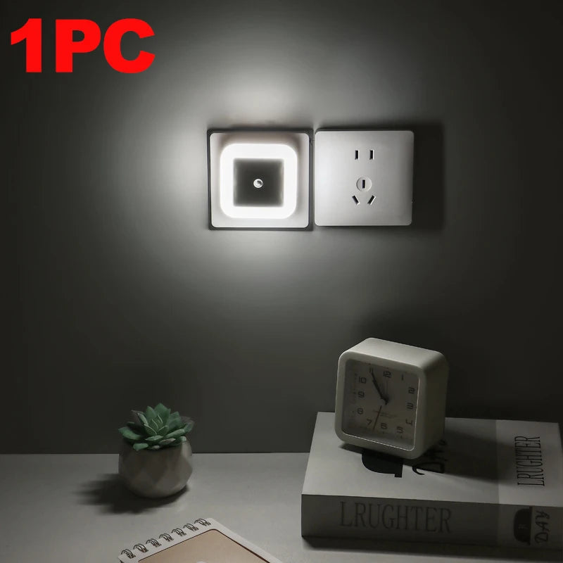 LED Atmosphere Lamp,Modern Decorative Lighting,EU Plug Touch Control Fixture,Portable Nightlight,Bedroom,Staircase