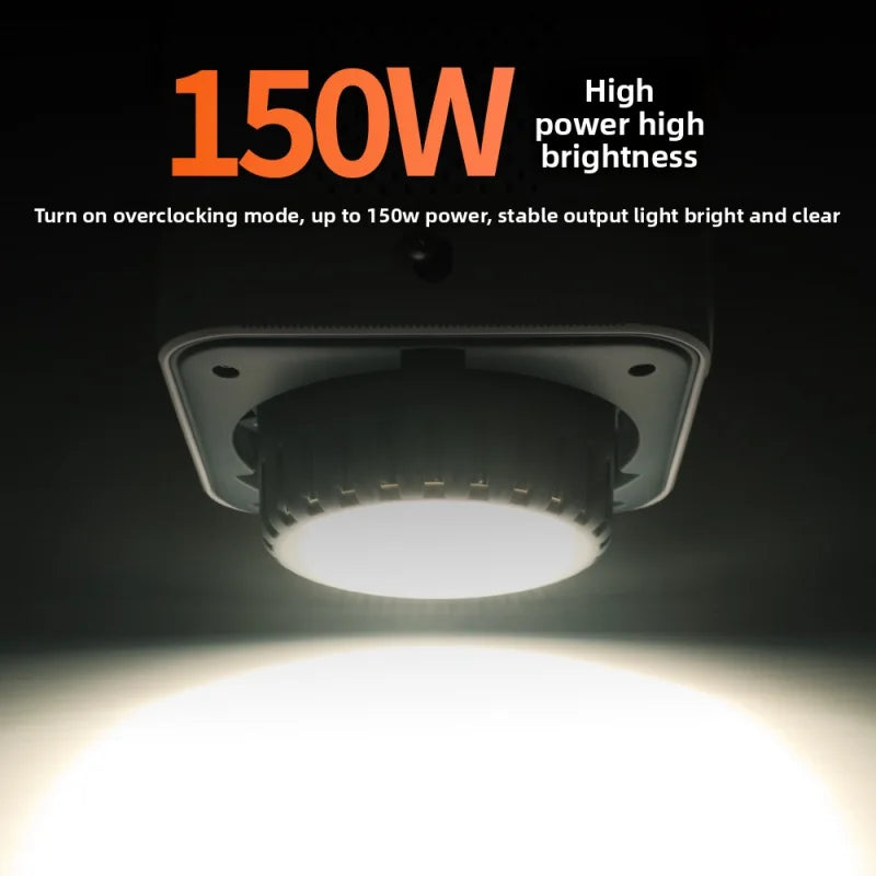 Led Lighting Live Streaming Photography Lighting Three-Color Small High-Brightness Led Portable Light 150w Photography Lamp