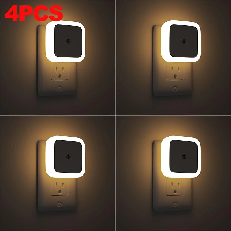 LED Atmosphere Lamp,Modern Decorative Lighting,EU Plug Touch Control Fixture,Portable Nightlight,Bedroom,Staircase