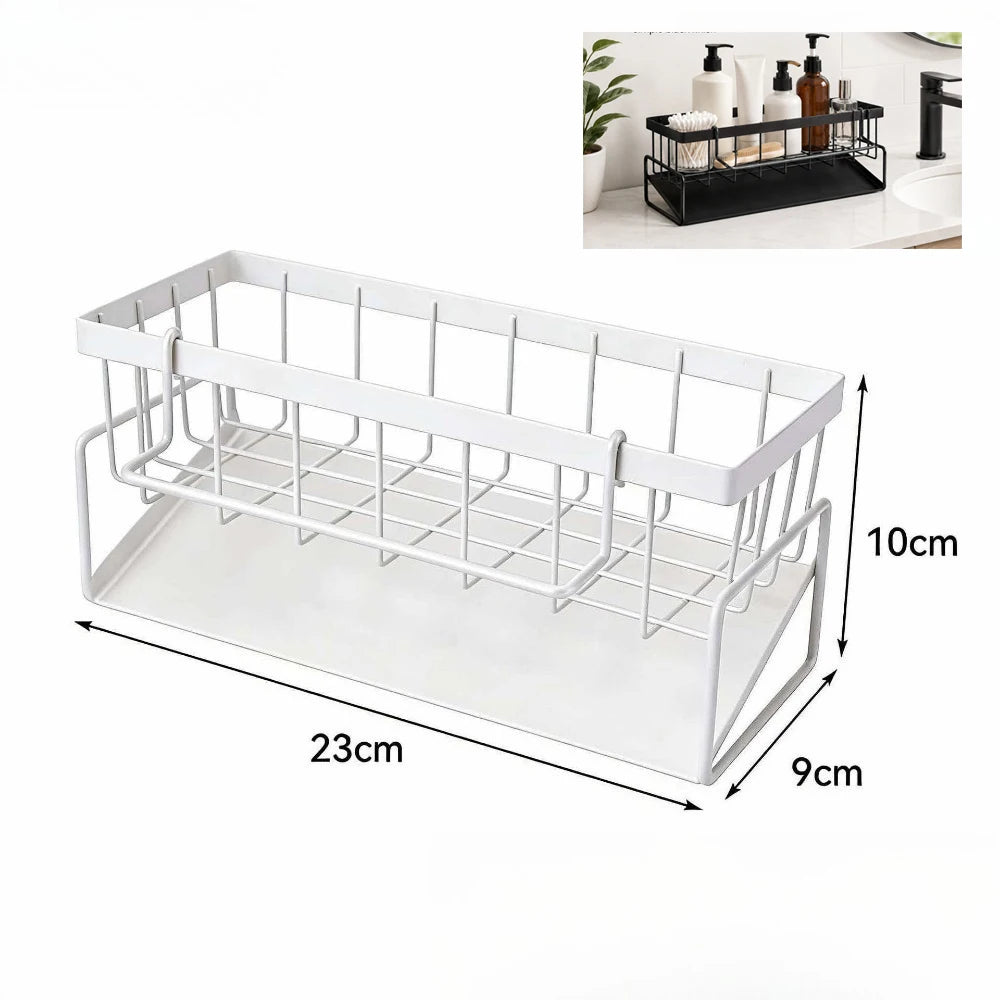 Kitchen Sink Drain Rack Sponge Storage Flexible Faucet Holder Soap Drainer Towel Rack Shelf Organizer Kitchen Accessories