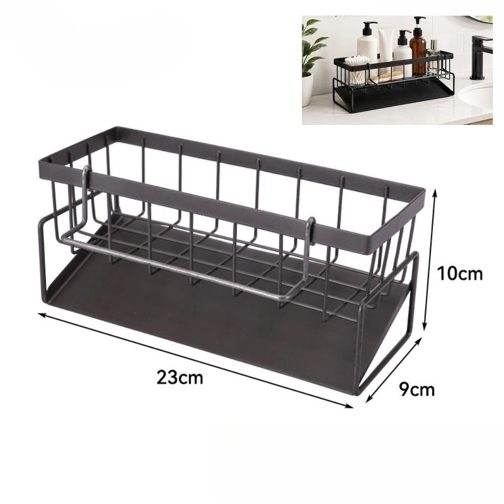 Kitchen Sink Drain Rack Sponge Storage Flexible Faucet Holder Soap Drainer Towel Rack Shelf Organizer Kitchen Accessories