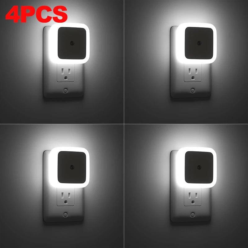 LED Atmosphere Lamp,Modern Decorative Lighting,EU Plug Touch Control Fixture,Portable Nightlight,Bedroom,Staircase