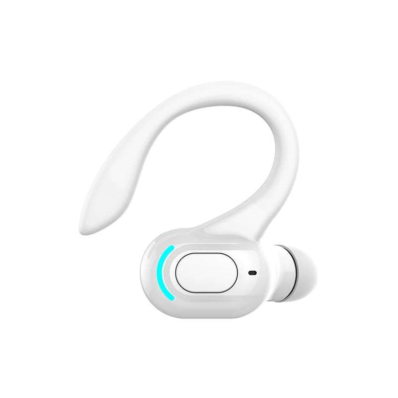 Bluetooth 5.2 Earphone Waterproof Wireless Headphones with Mic Mini Ear Hooks HiFi Stereo Music Earbuds for Phone