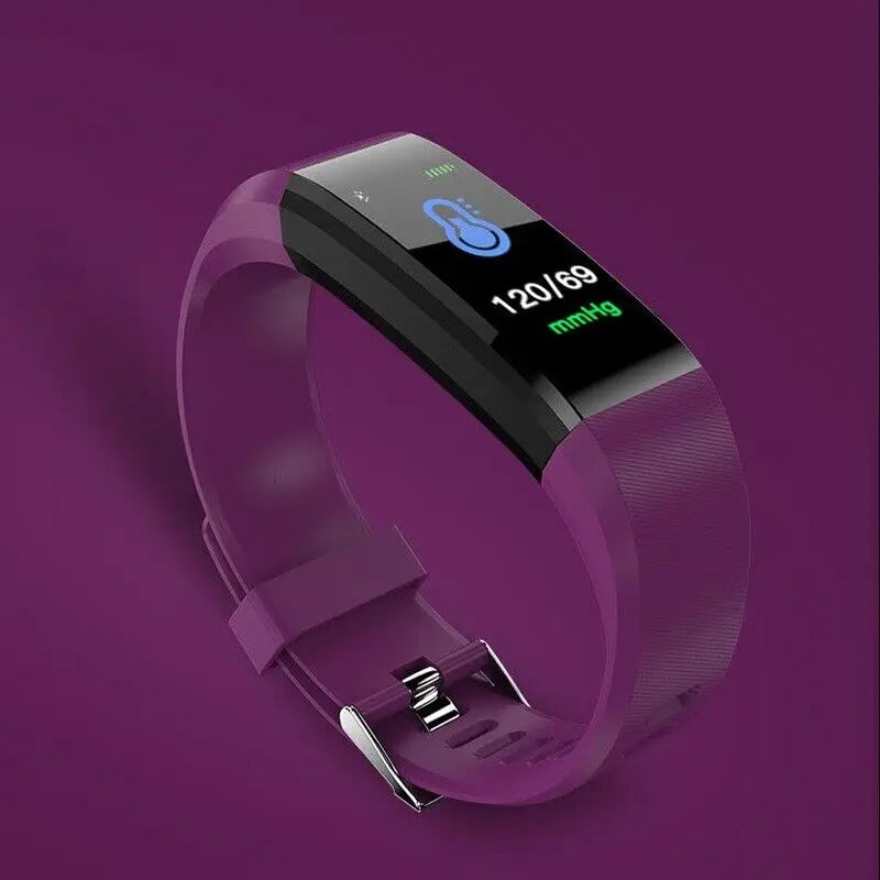 Digital Smart Band Sport Smart Watch Men Woman Blood Pressure Heart Rate Waterproof Monitor Fitness Bracelet For Android IOS
